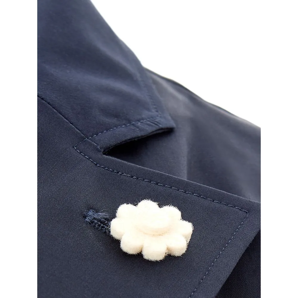 Lardini Women's Elegant Blue Cotton Jacket