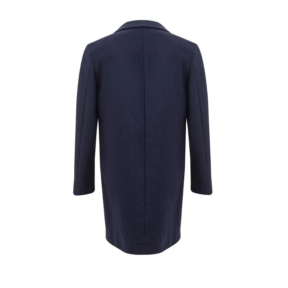 Lardini Women's Lardini Cotton Elegance: Chic Blue Jacket