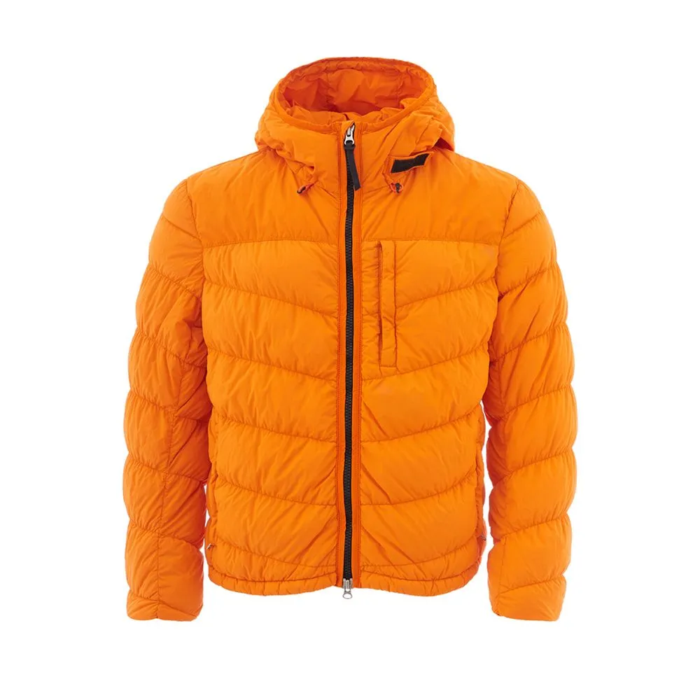 Woolrich Men's Exquisite Orange Polyamide Jacket