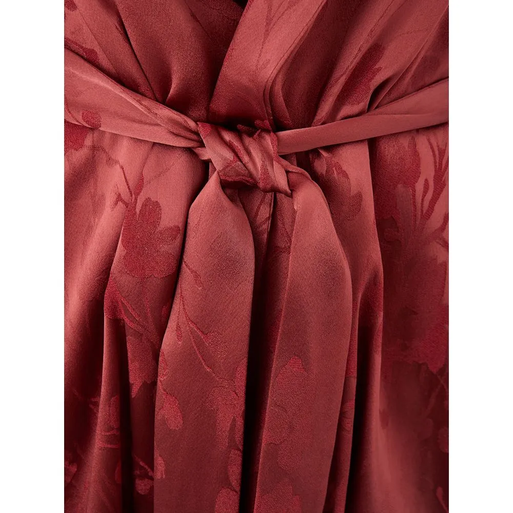 Lardini Women's Elegant Red Acetate Jacket for Women