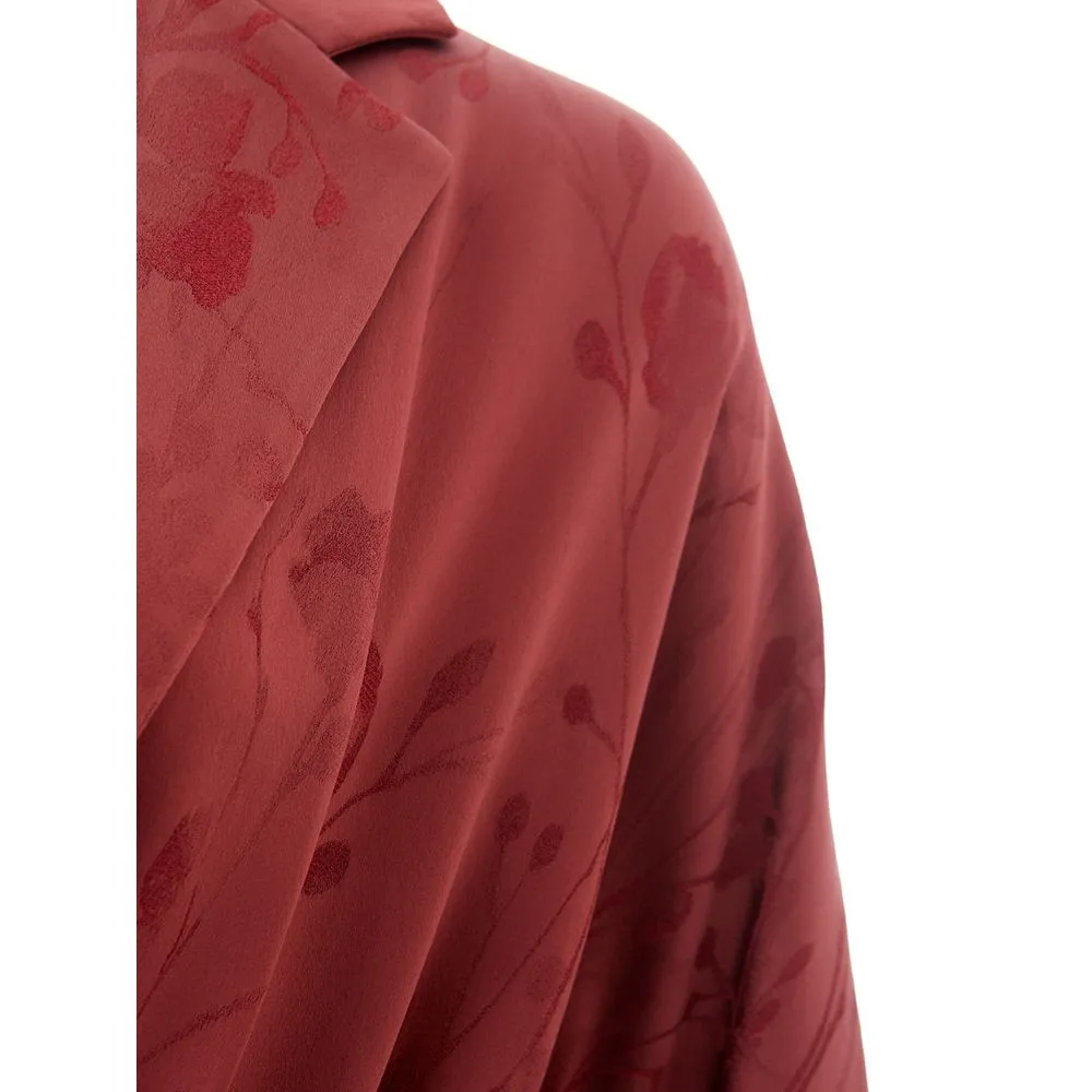 Lardini Women's Elegant Red Acetate Jacket for Women
