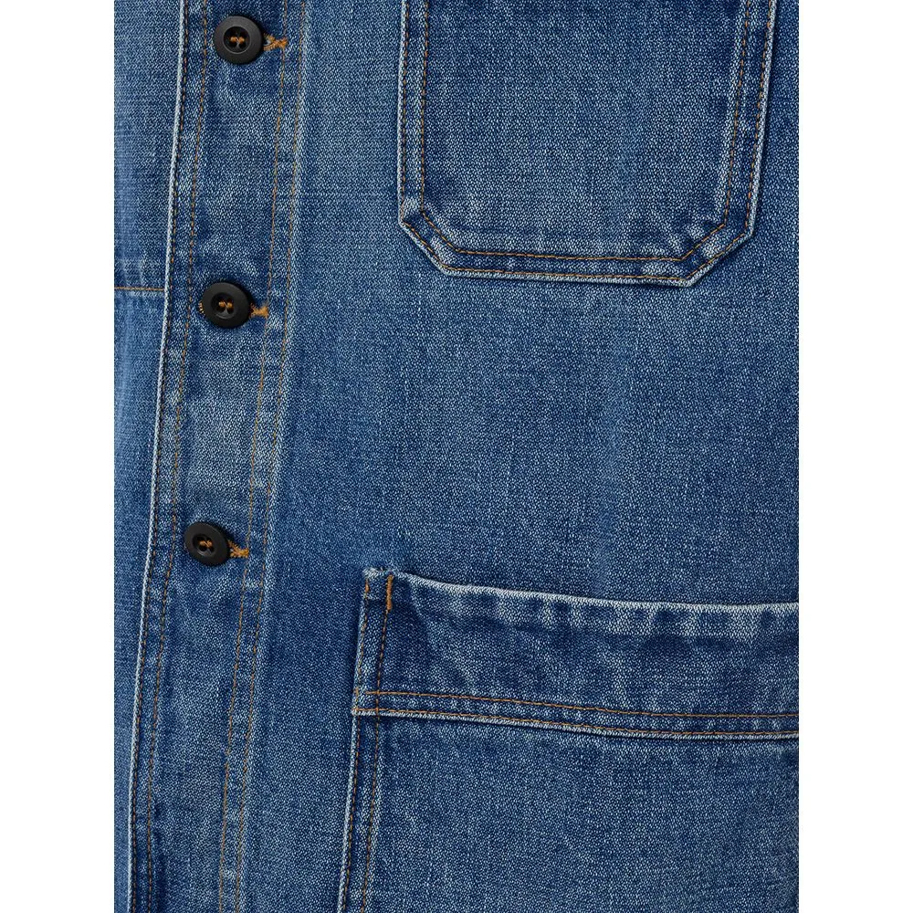 Tom Ford Men's Elegant Multicolor Denim Jacket for Men