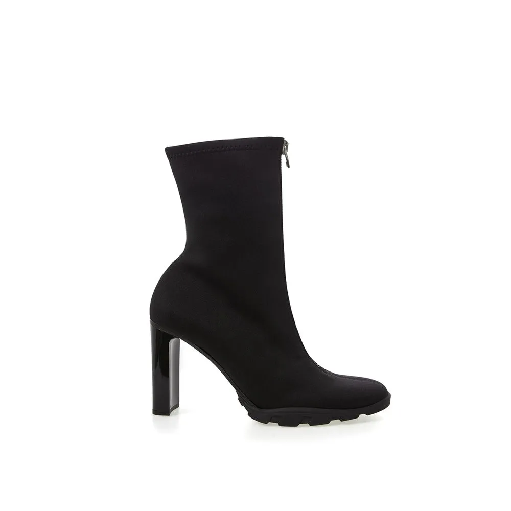 Alexander McQueen Women's Sleek Neoprene Leather Boots