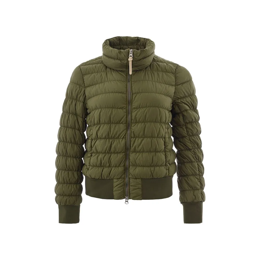 Woolrich Women's Elegant Green Polyamide Jacket