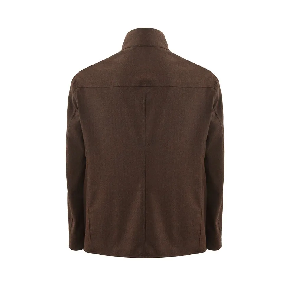 Lardini Men's Elegant Wool Blue Jacket for Men