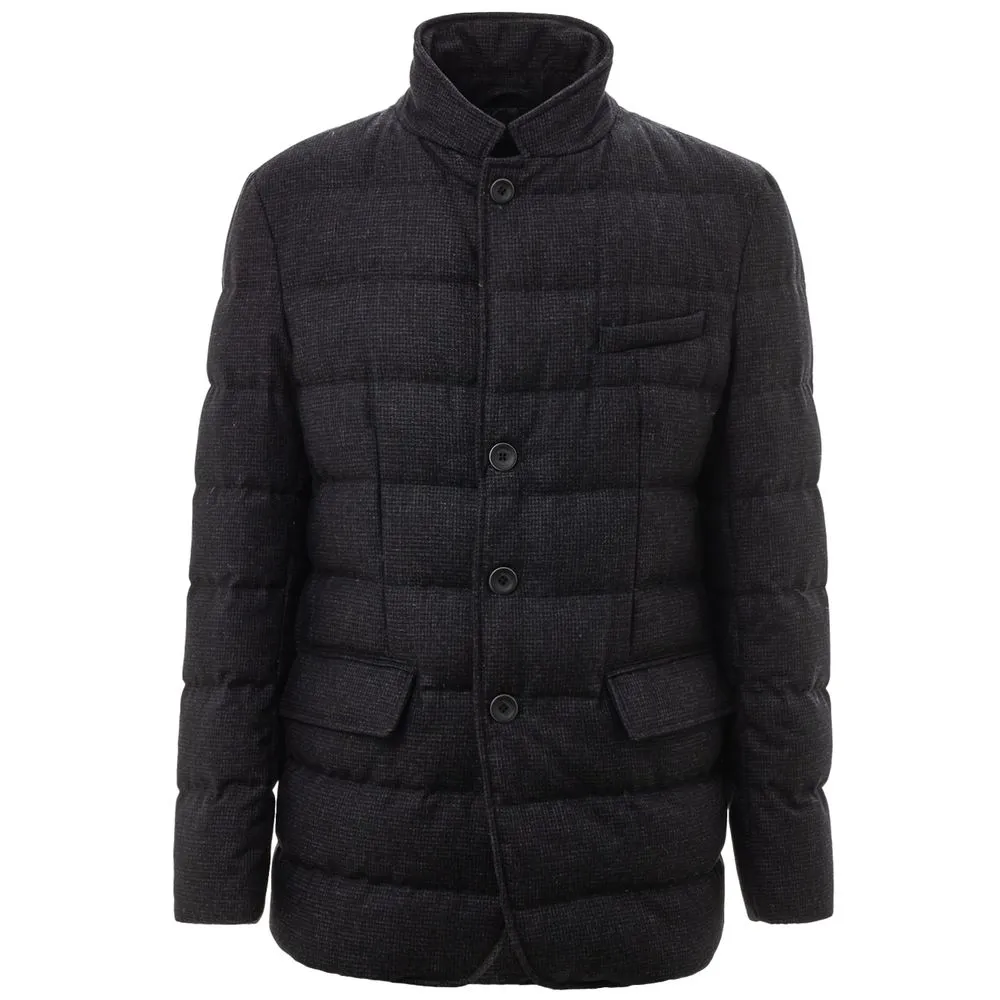 Herno Men's Black Wool Jacket
