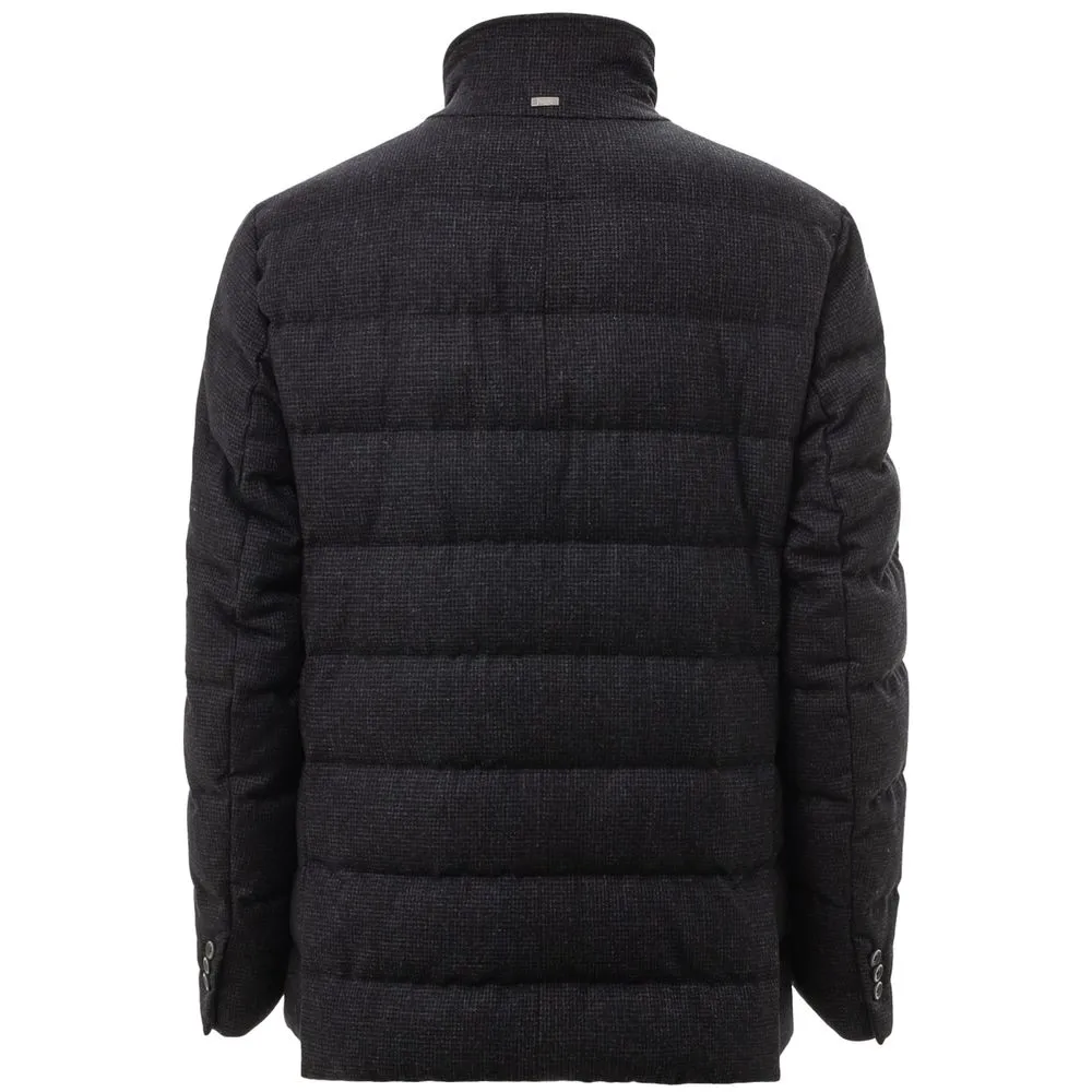Herno Men's Black Wool Jacket