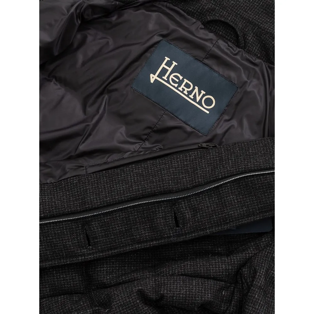 Herno Men's Black Wool Jacket