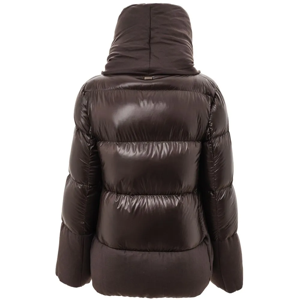 Herno Women's Brown Polyamide Jackets & Coat