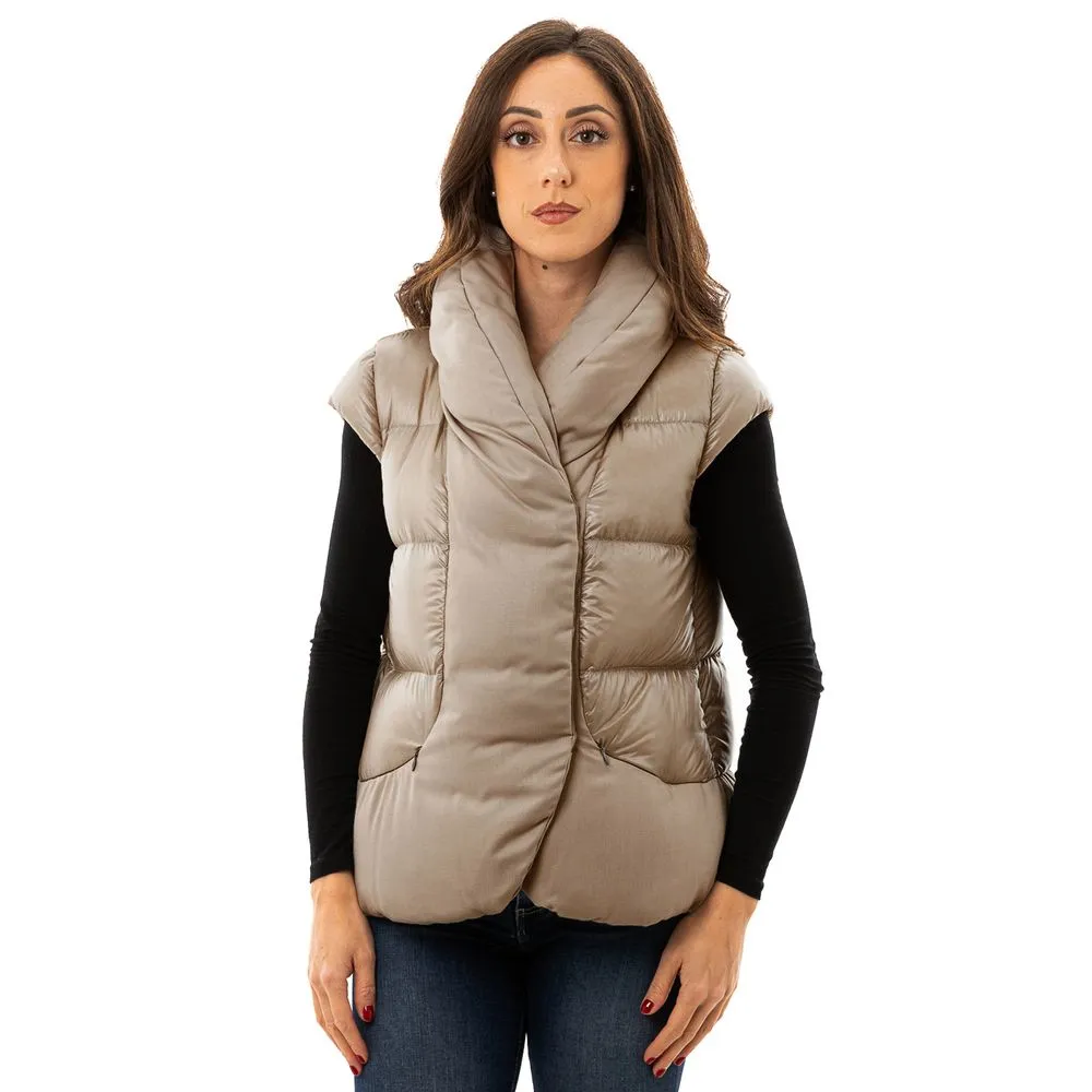 Herno Women's Gray Polyamide Vest