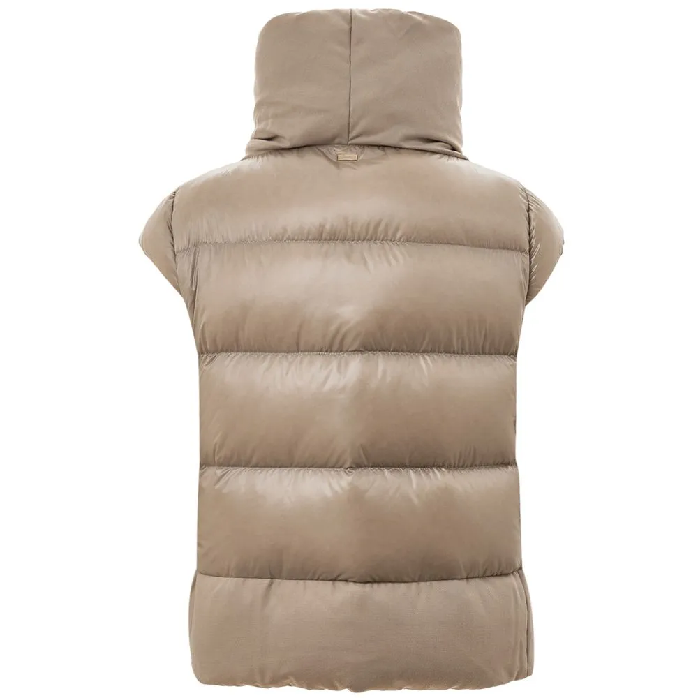Herno Women's Gray Polyamide Vest