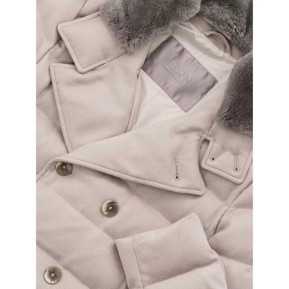 Herno Men's Gray Cashemere Jacket