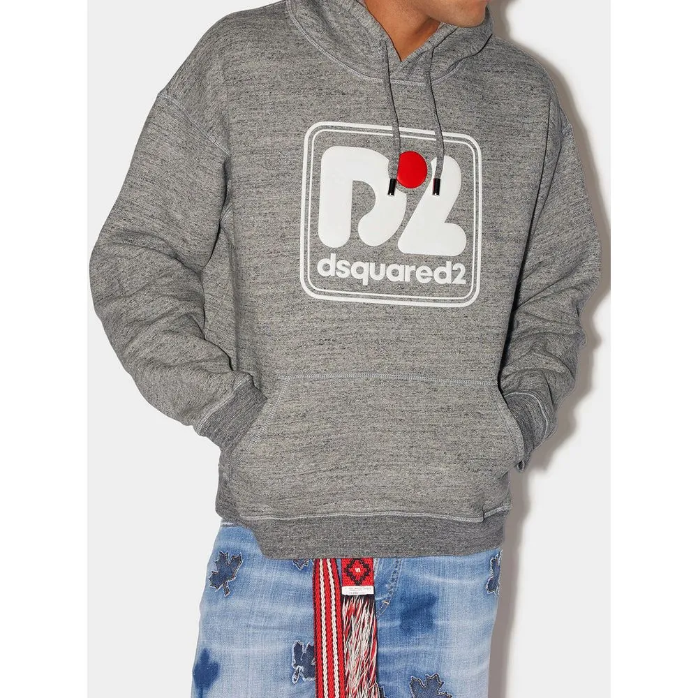 Dsquared² Men's Gray Cotton Sweater