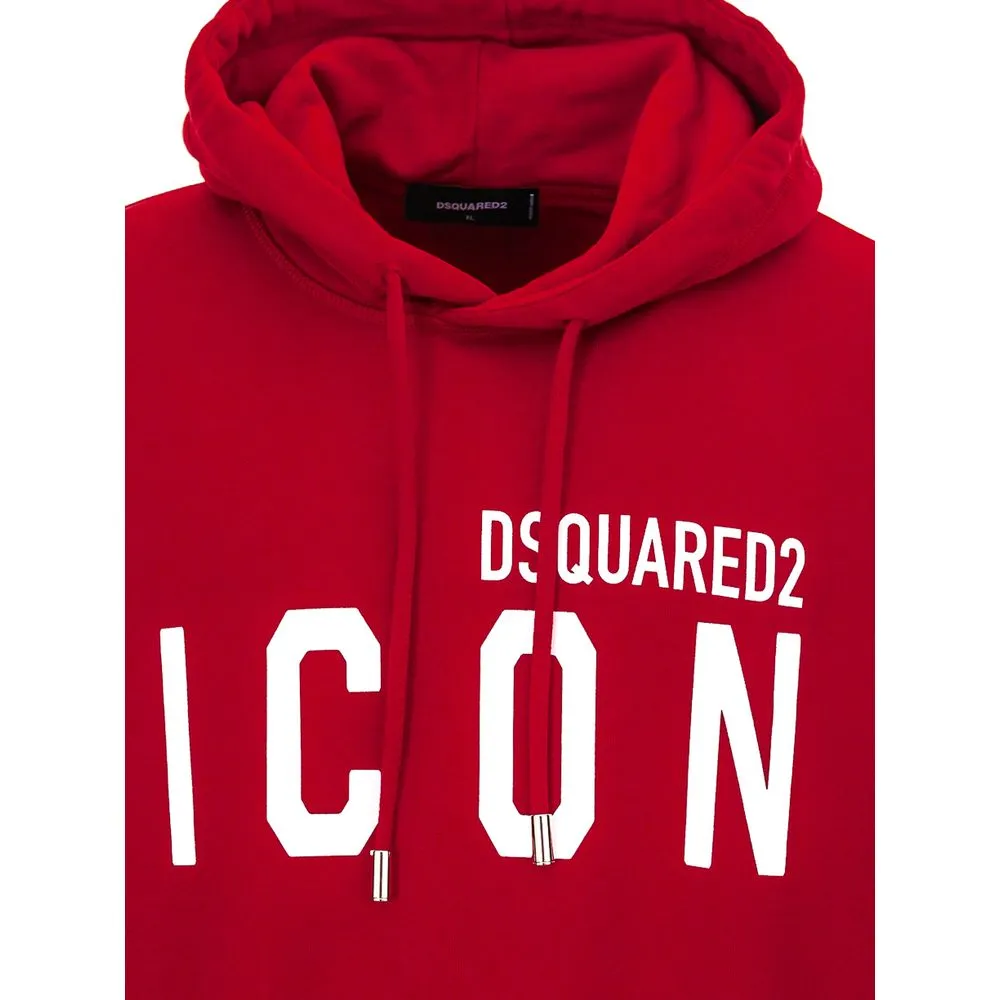 Dsquared² Men's Red Cotton Sweater