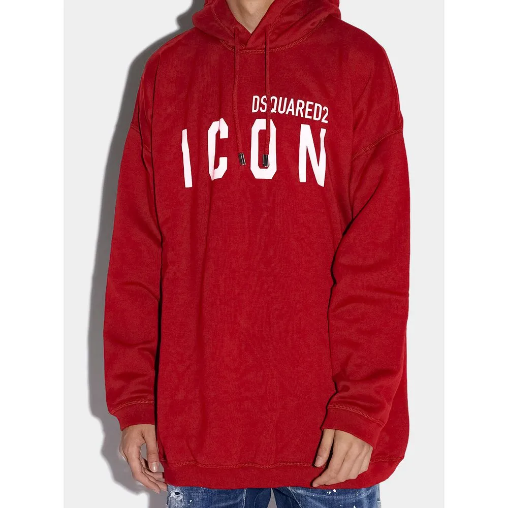 Dsquared² Men's Red Cotton Sweater