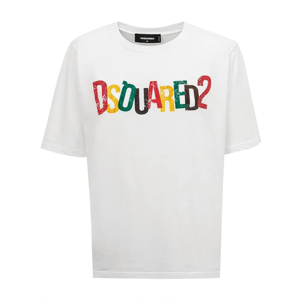 Dsquared² Women's Elegant Cotton White Women's Tee