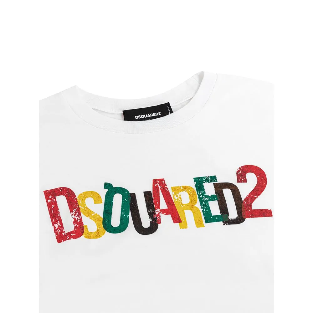 Dsquared² Women's Elegant Cotton White Women's Tee