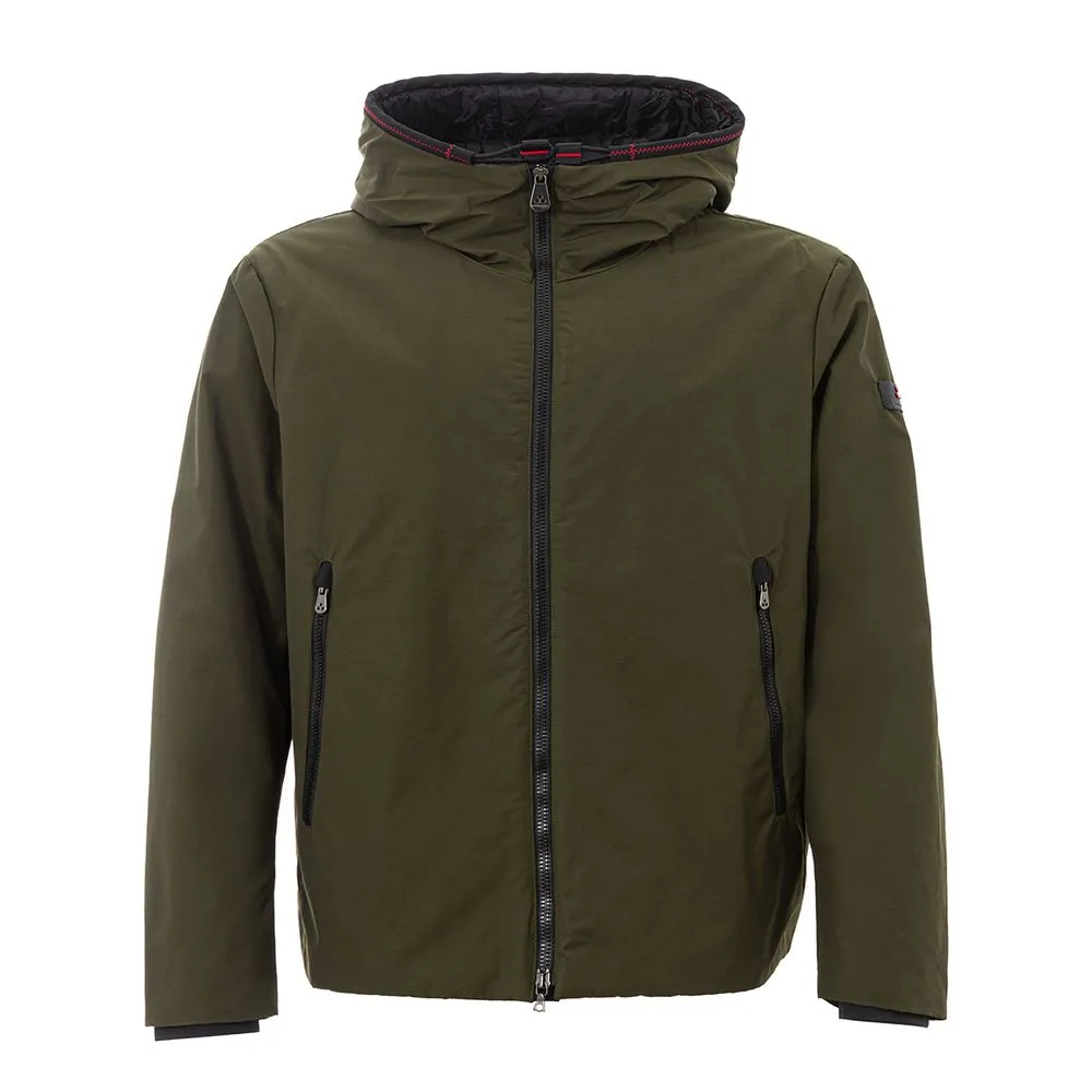 Peuterey Men's Luxe Green Outdoor Enthusiast Jacket