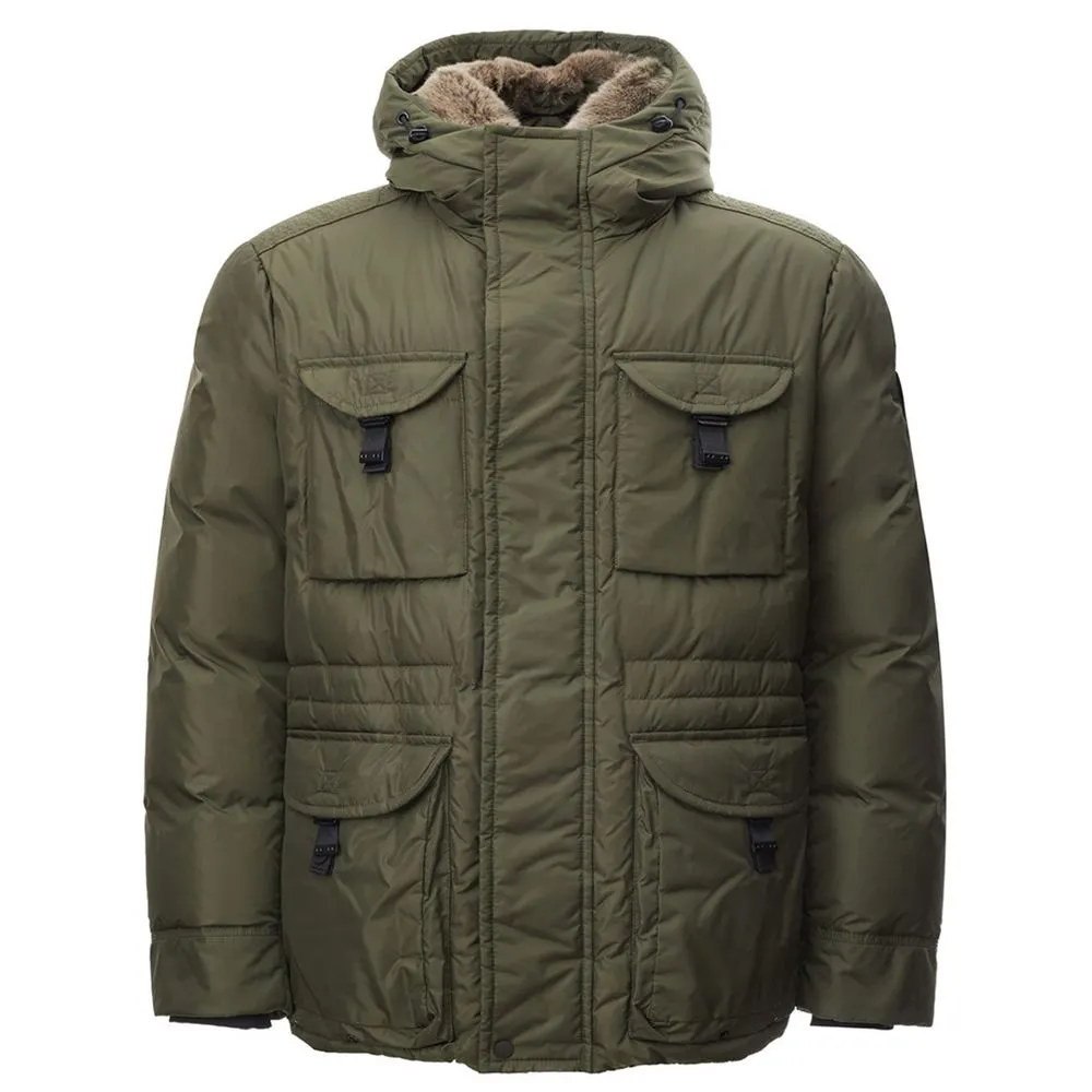 Peuterey Men's Elegant Green Polyamide Men's Jacket
