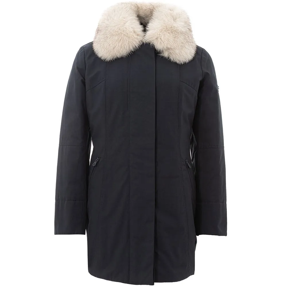 Peuterey Women's Elegant Blue Polyamide Jacket for Women