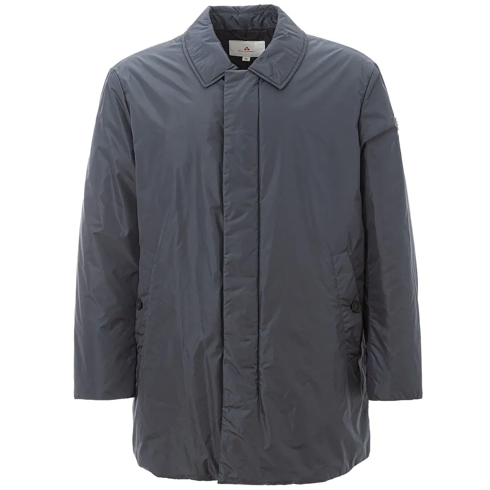 Peuterey Men's Elegant Gray Polyamide Men's Jacket