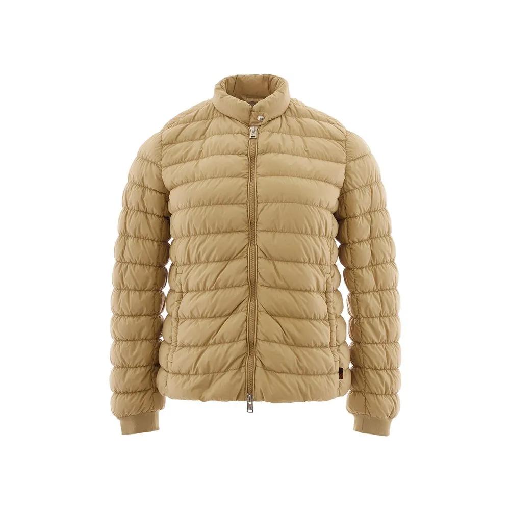 Woolrich Women's Beige Polyamide Designer Jacket