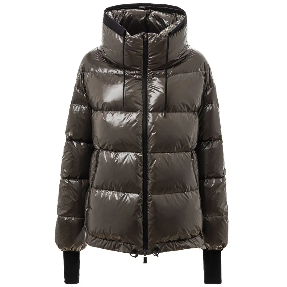 Herno Women's Gray Polyamide Jackets & Coat