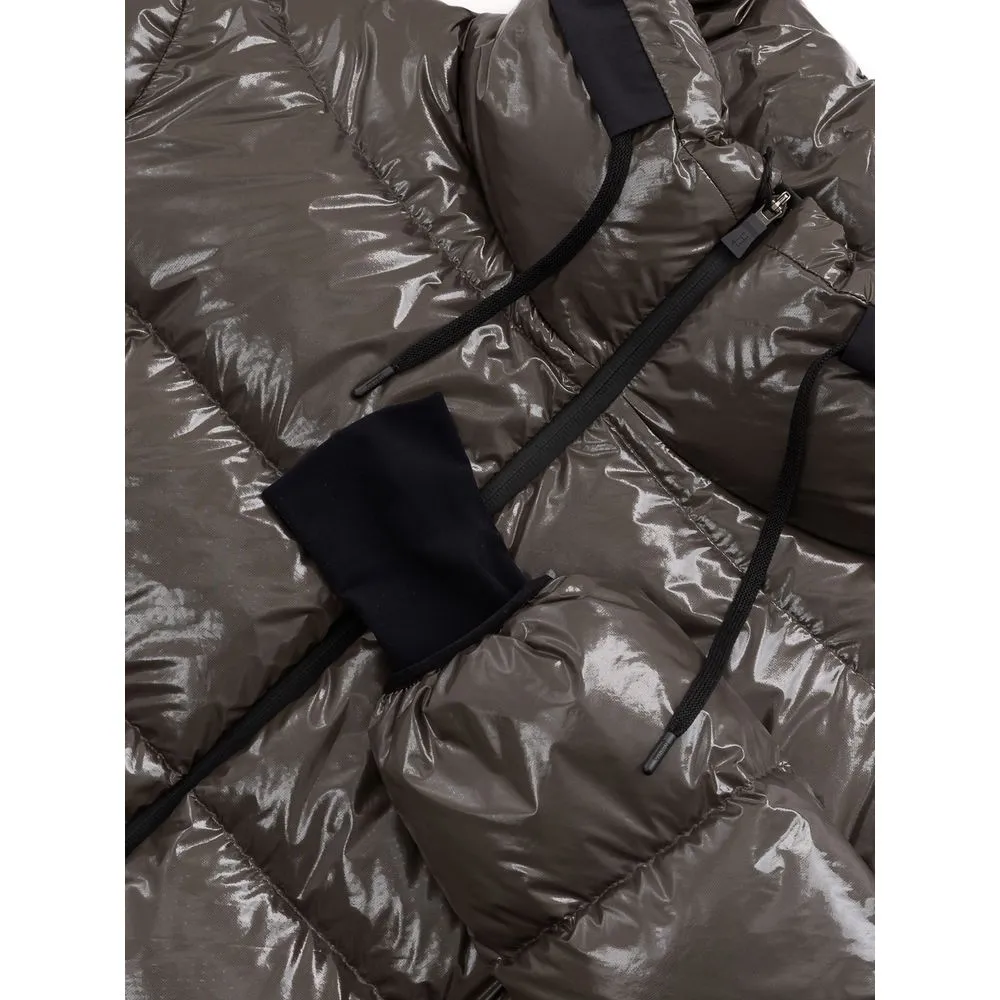 Herno Women's Gray Polyamide Jackets & Coat