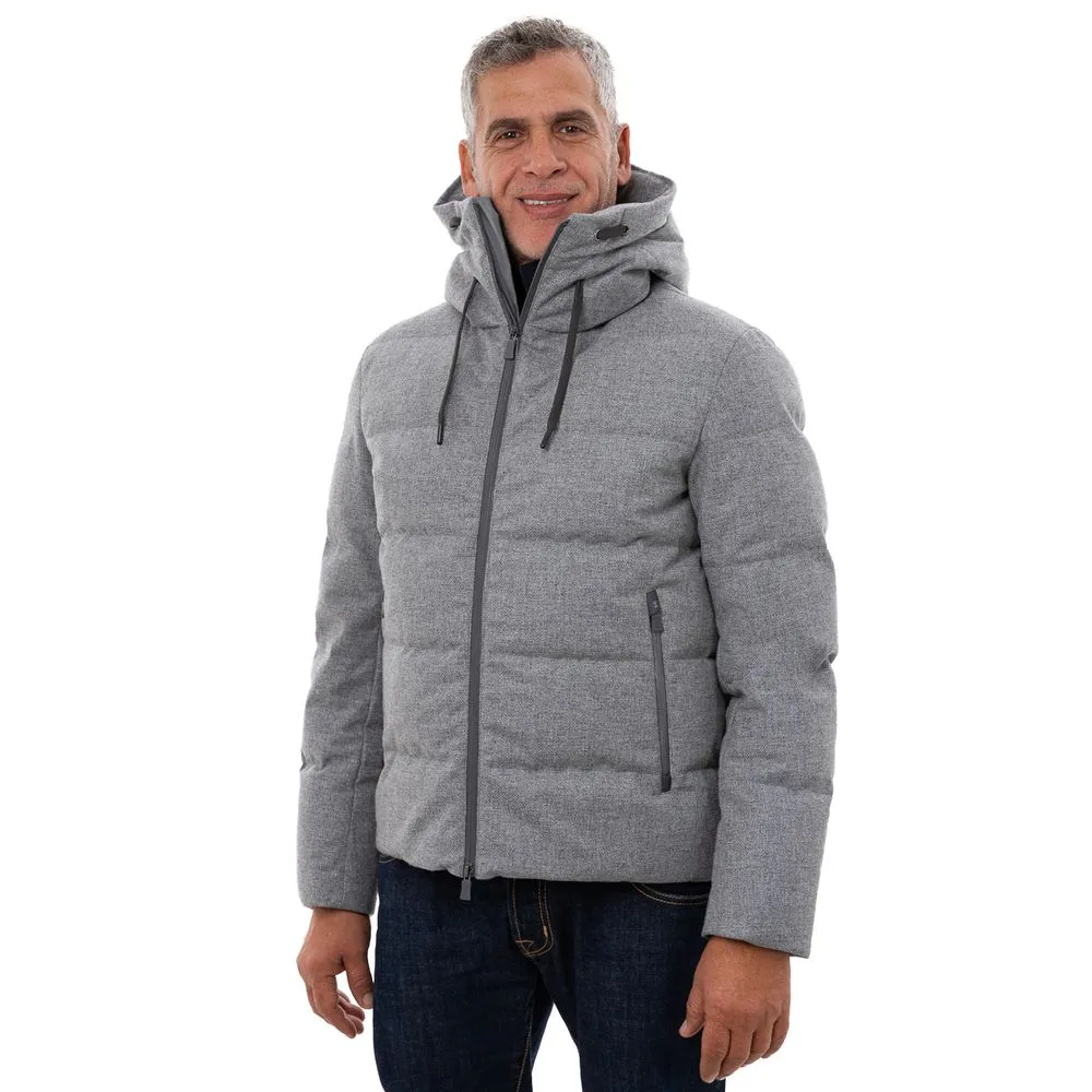 Herno Men's Gray Wool Jacket