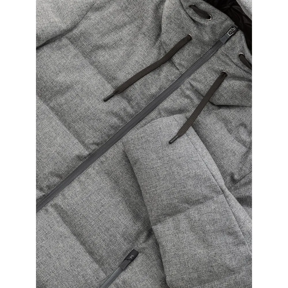 Herno Men's Gray Wool Jacket