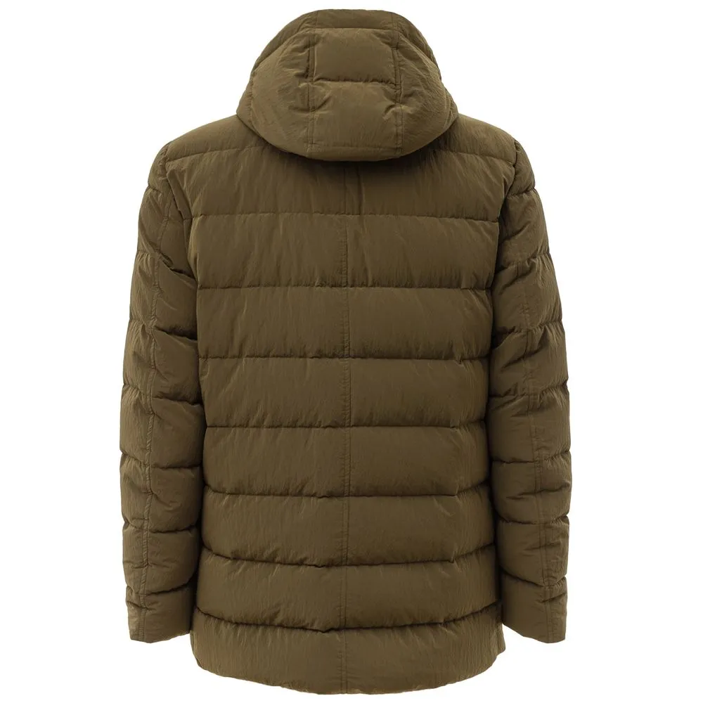 Herno Men's Green Polyester Jacket