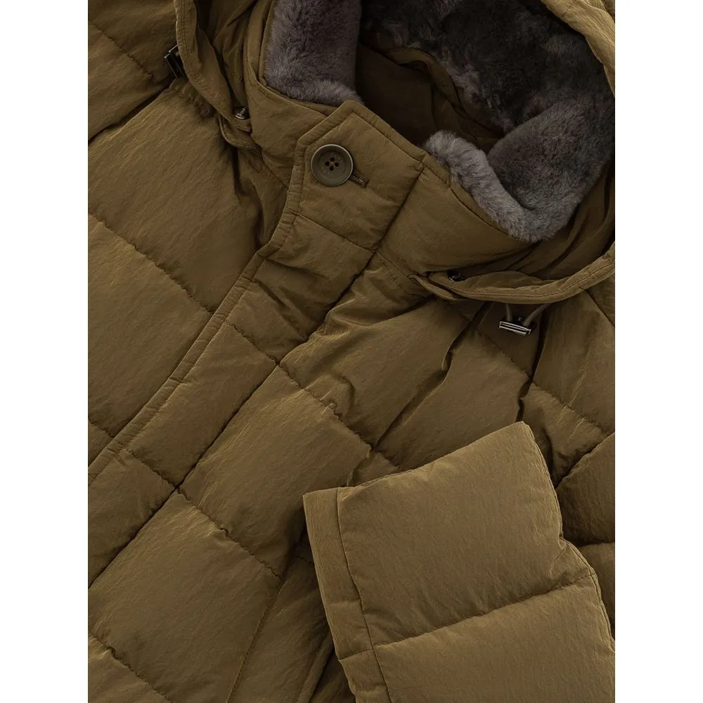Herno Men's Green Polyester Jacket