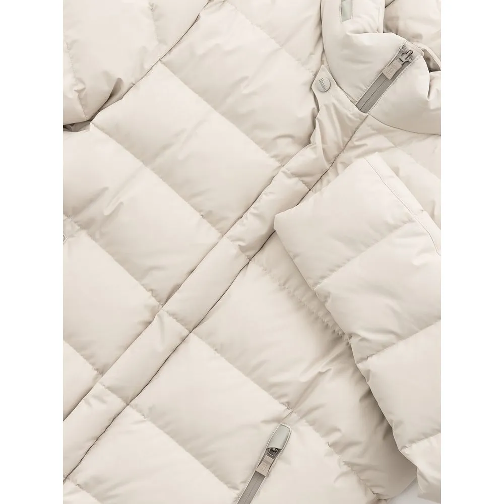 Herno Men's Beige Polyester Jacket