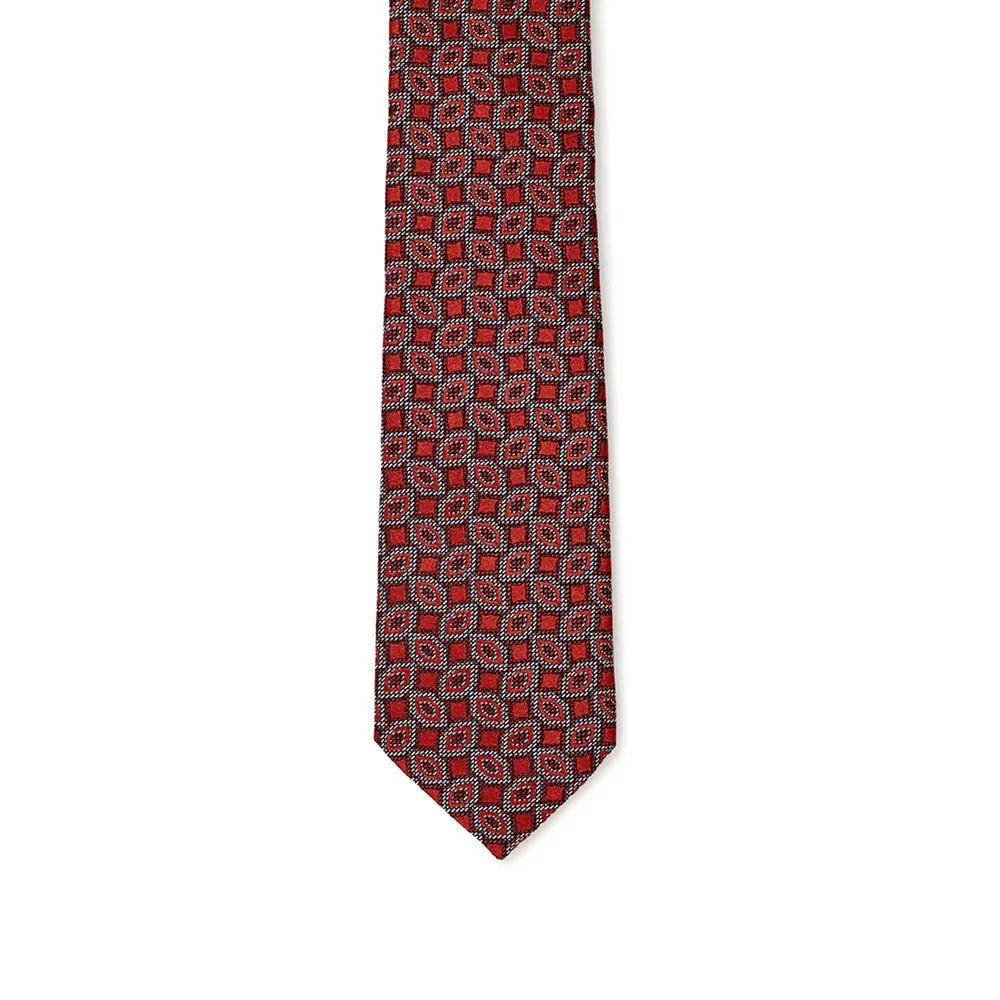 Ermenegildo Zegna Men's Elegant Multicolor Silk Tie