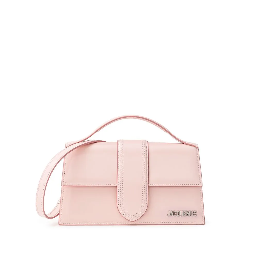 Jacquemus Women's Pink Leather Handbag