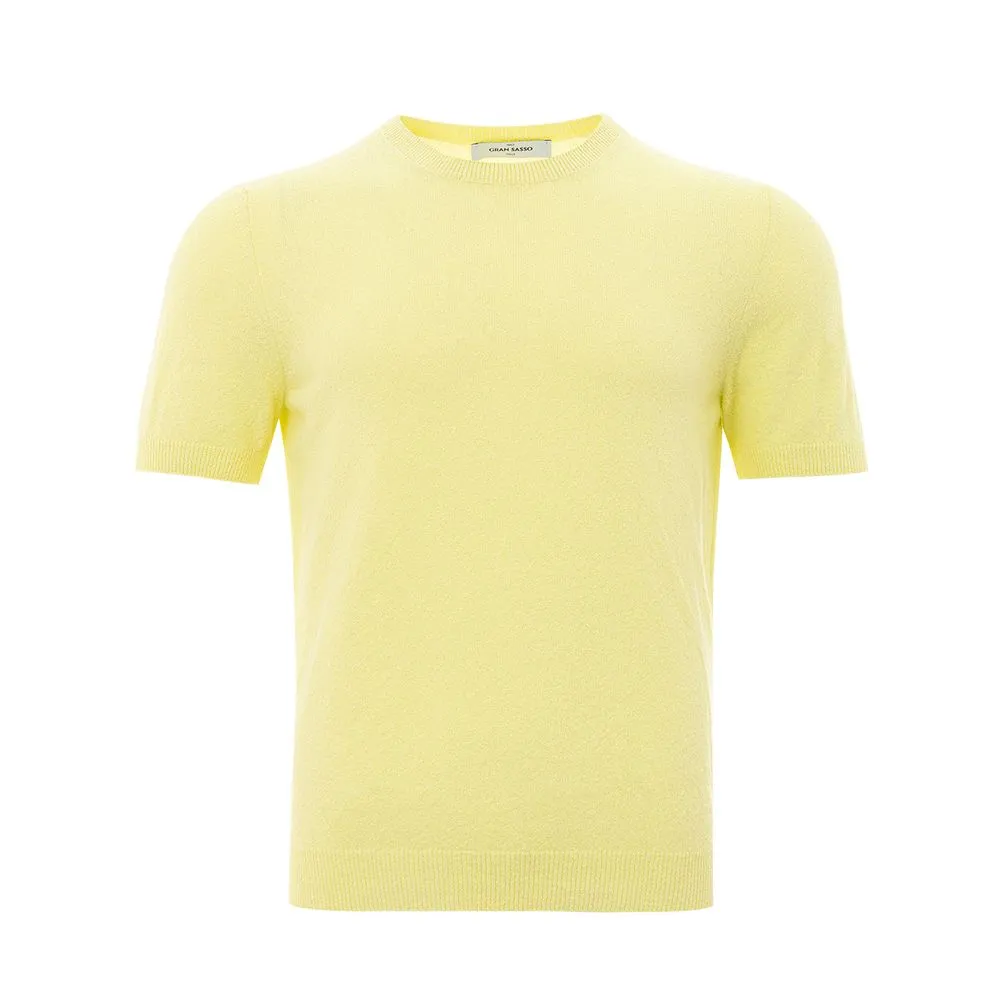 Gran Sasso Men's Sunny Cotton Luxury Tee for the Discerning Gentleman