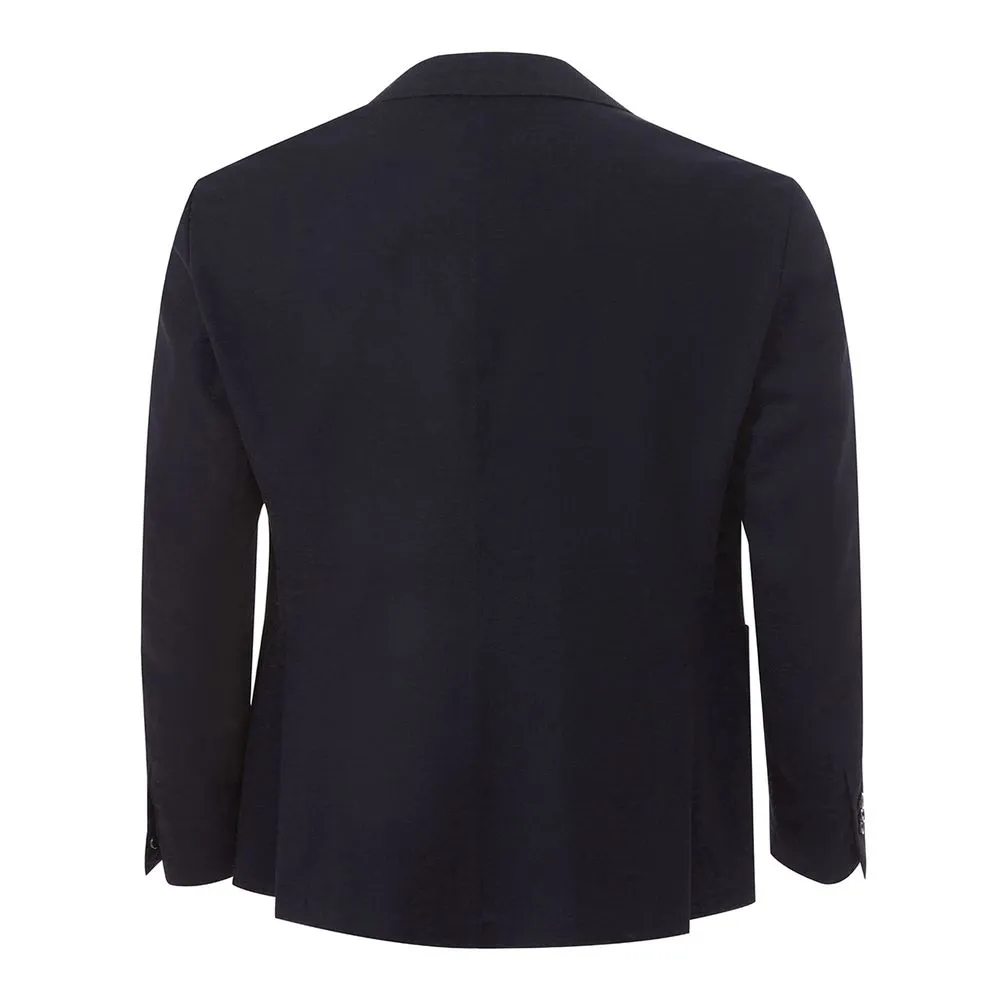 Lardini Men's Elegant Blue Cotton Lardini Jacket
