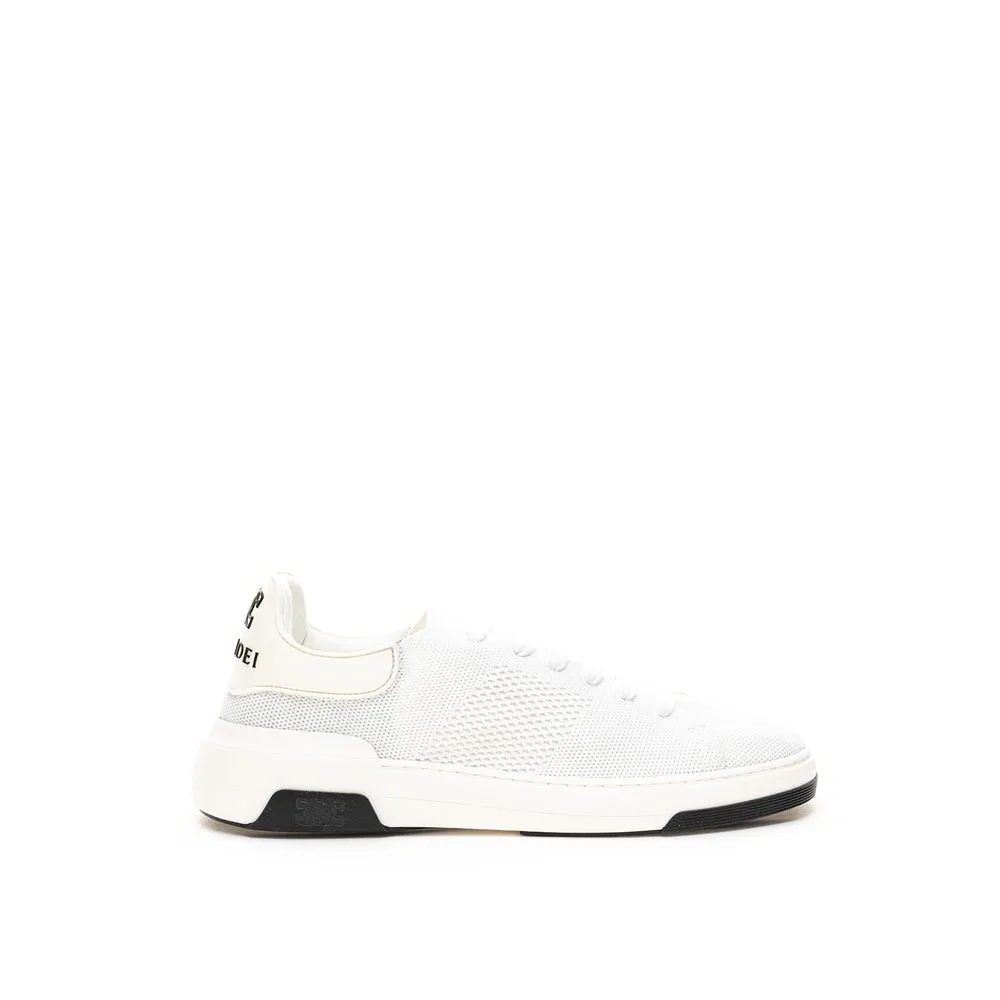 Casadei Women's Elegant White Leather Sneakers