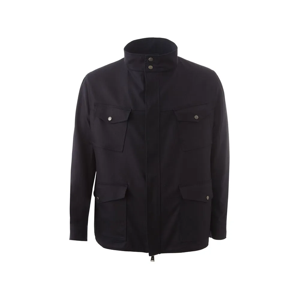 Lardini Men's Elegant Wool Blend Men's Jacket