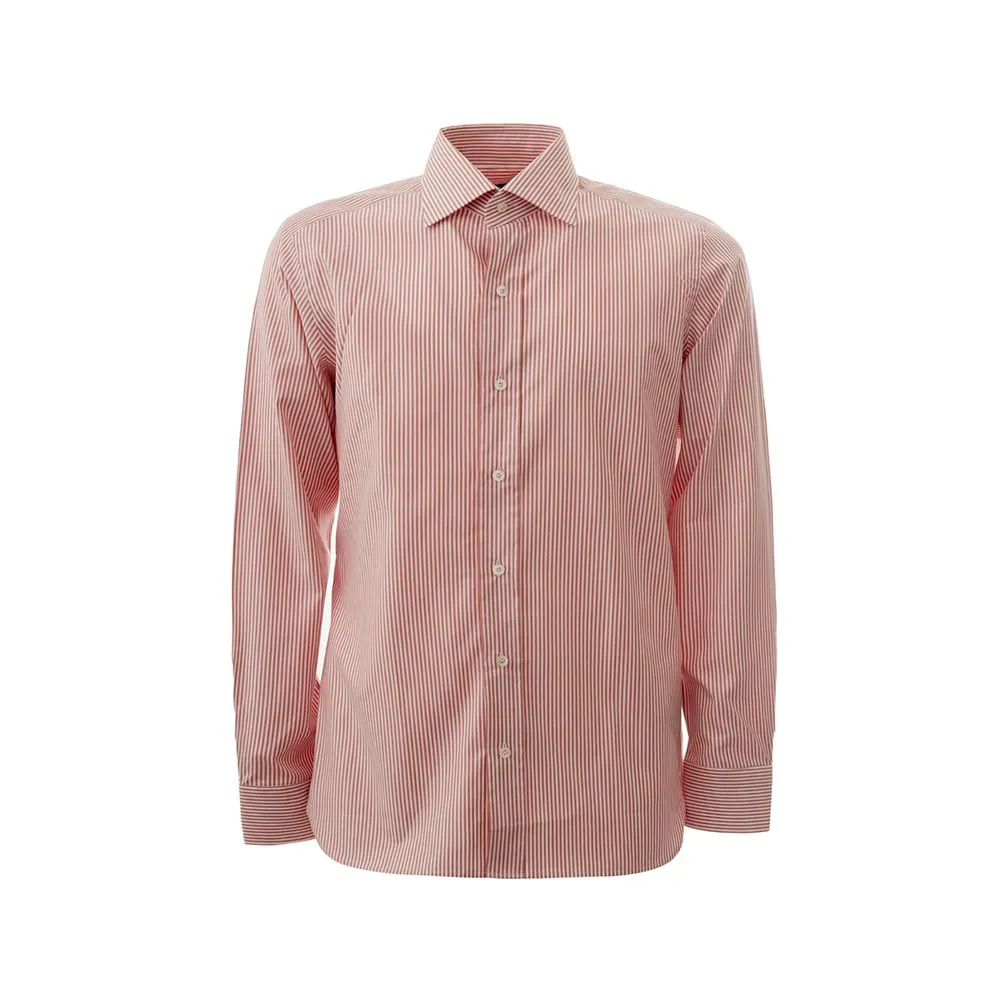 Tom Ford Men's Elegant Pink Cotton Shirt for Men