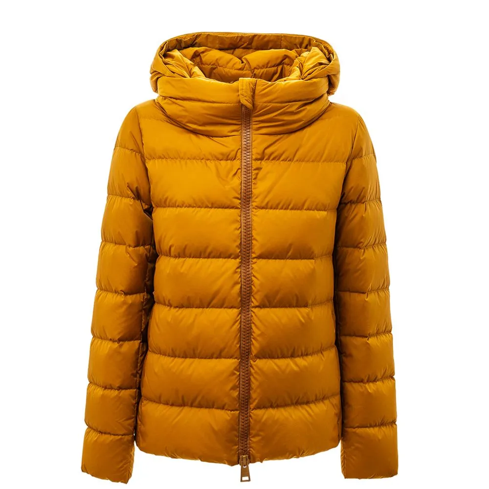 Herno Women's Yellow Polyamide Jackets & Coat