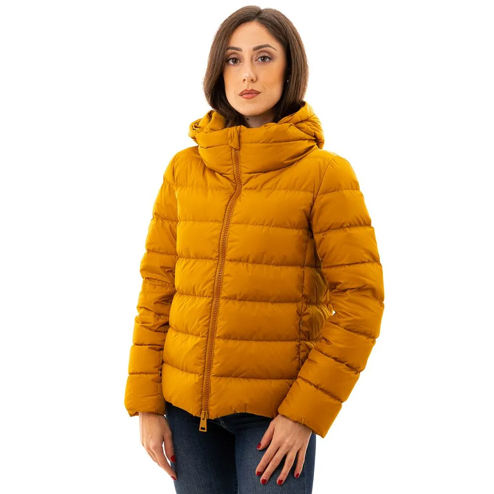 Herno Women's Yellow Polyamide Jackets & Coat