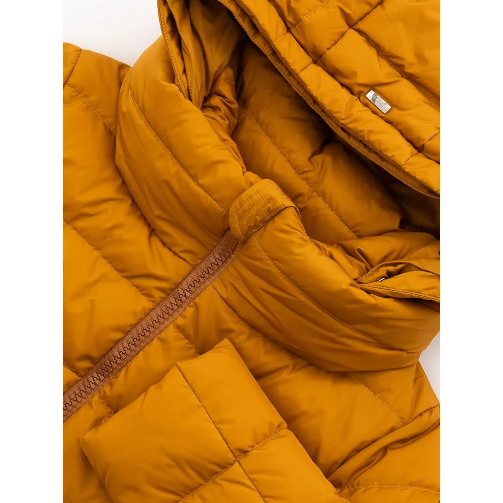 Herno Women's Yellow Polyamide Jackets & Coat
