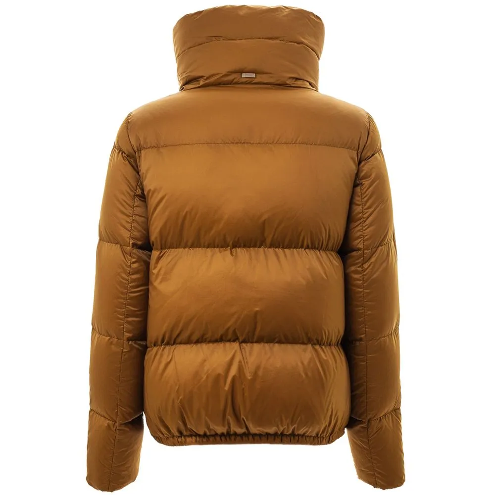 Herno Women's Yellow Polyamide Jackets & Coat