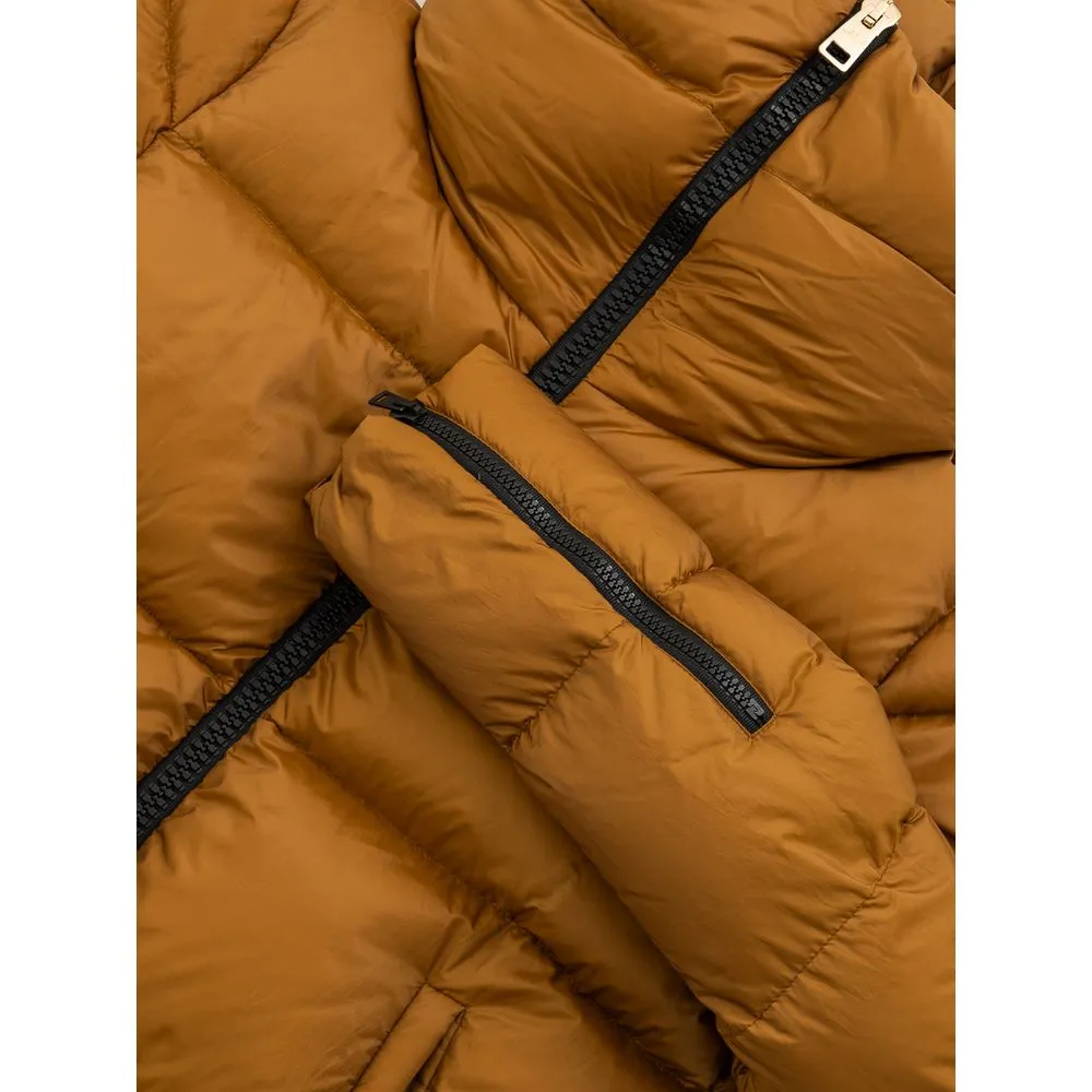 Herno Women's Yellow Polyamide Jackets & Coat