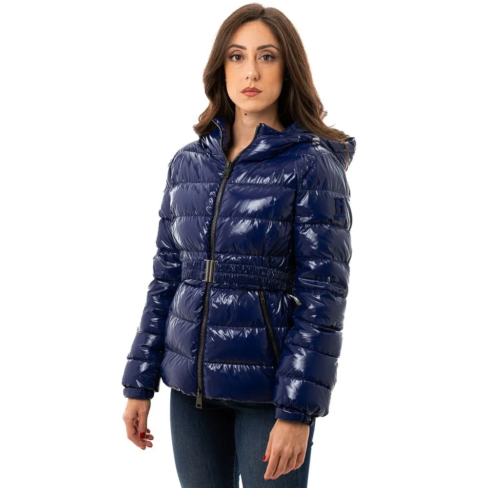 Herno Women's Blue Polyamide Jackets & Coat