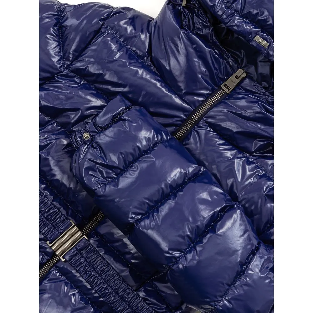 Herno Women's Blue Polyamide Jackets & Coat