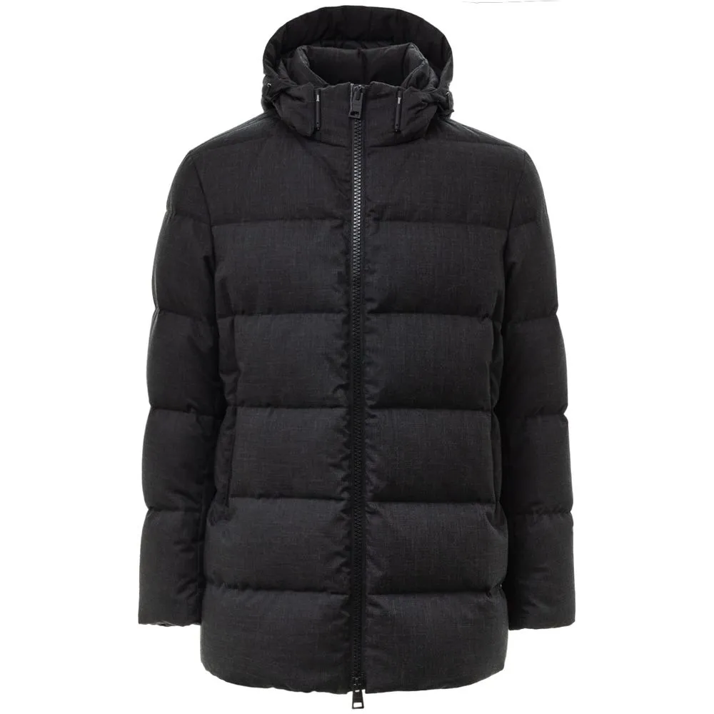 Herno Men's Black Polyester Jacket