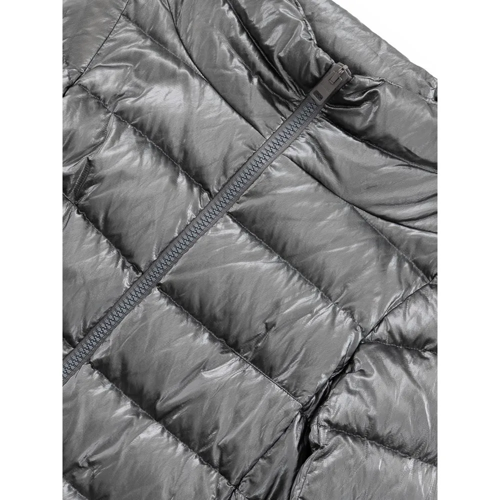 Herno Women's Silver Viscose Jackets & Coat