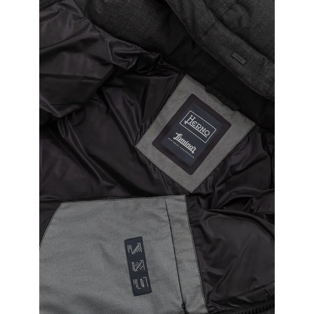 Herno Men's Black Polyester Jacket